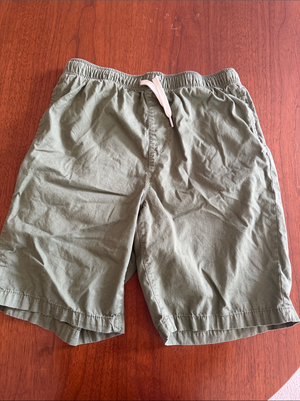 Old Navy Olive Green Elastic Waist Shorts